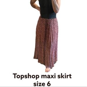 Topshop maxi skirt - size 6
